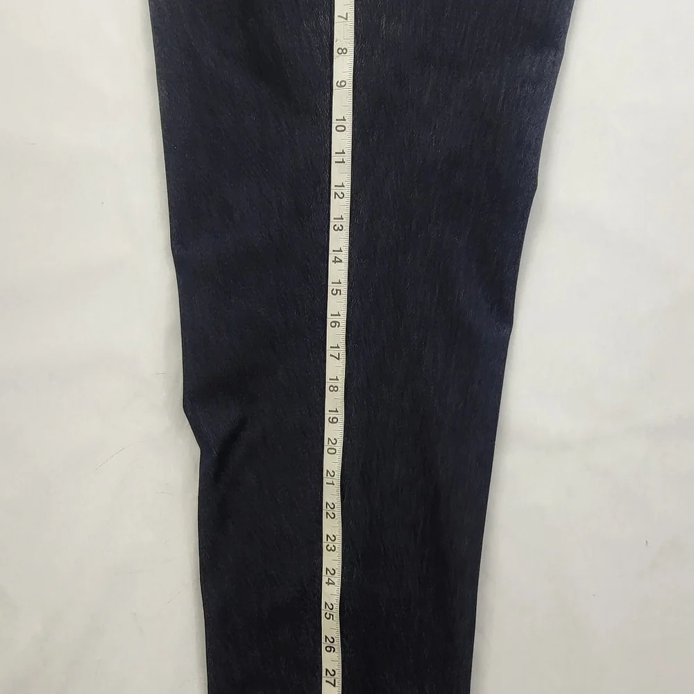 Talbots Stretch Pants Womens Size 16 Blue Pockets **Flaw** - Picture 8 of 11